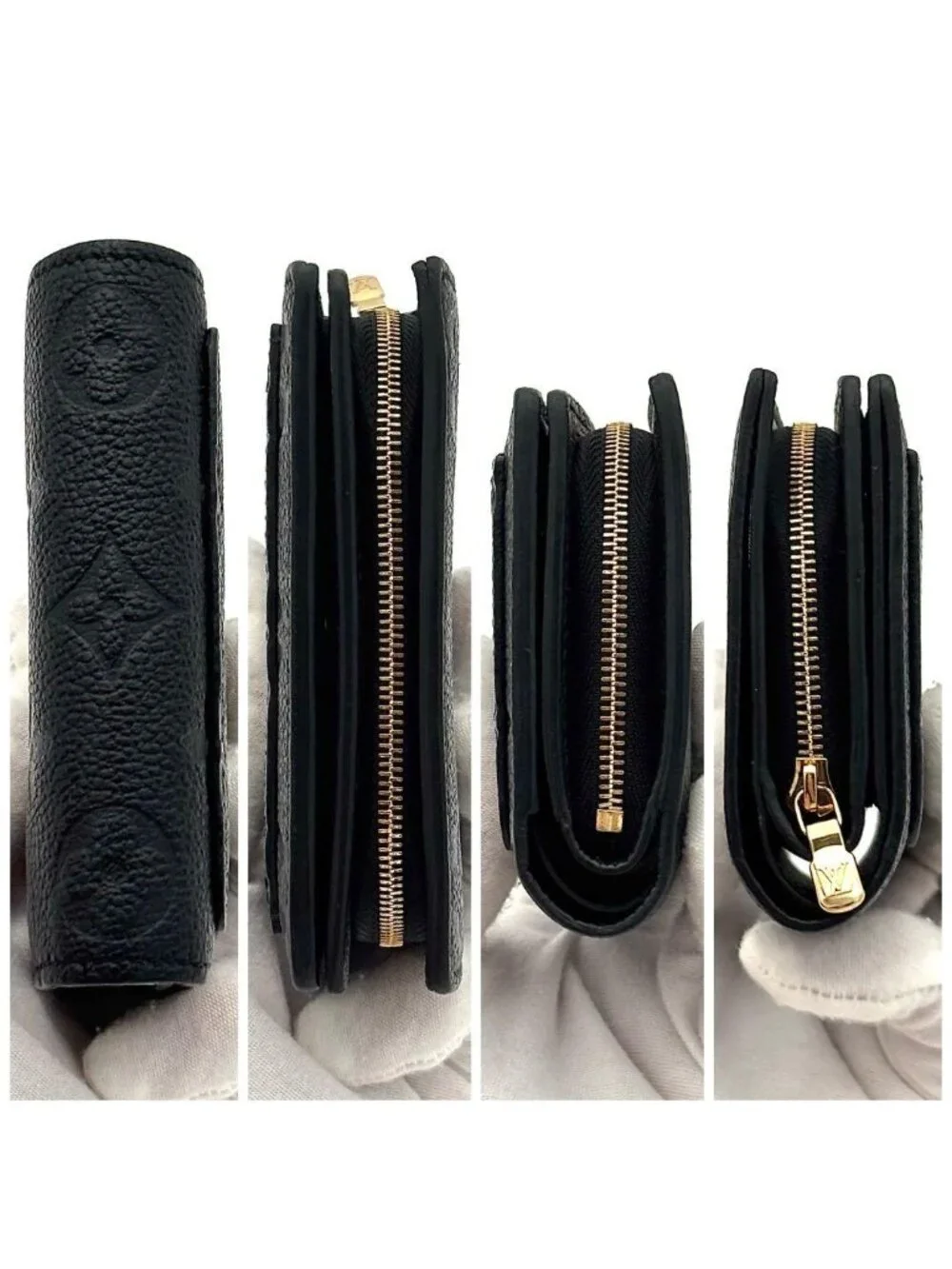 Louis Vuitton Wallet Empreinte Portefeuille Clair Black
